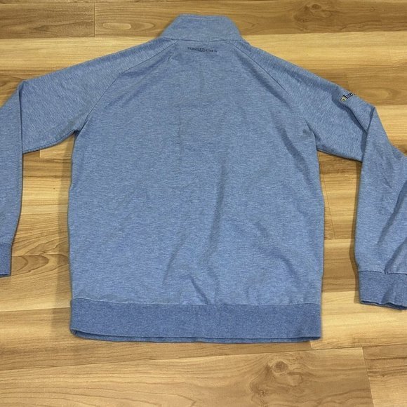 Travis Mathew Men's 1/4 Zip Sm Pullover Golf Stretch Athletic Shirt Jacket Logo - Picture 2 of 9